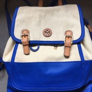 Tory Burch Canvas Backpack
